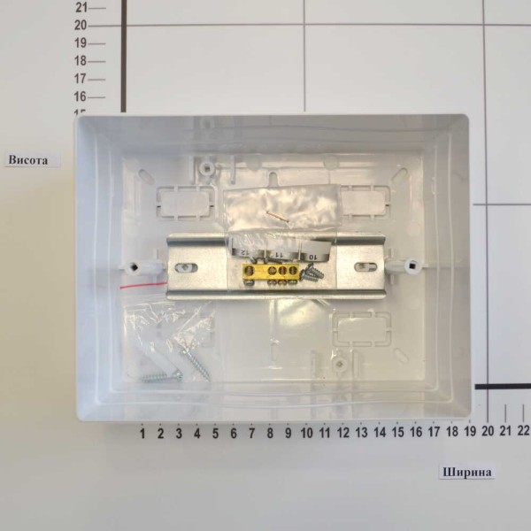 Бокс пластиковий VIOLUX на 6 модулів зовнішній ( 900032 ) - фото №1
