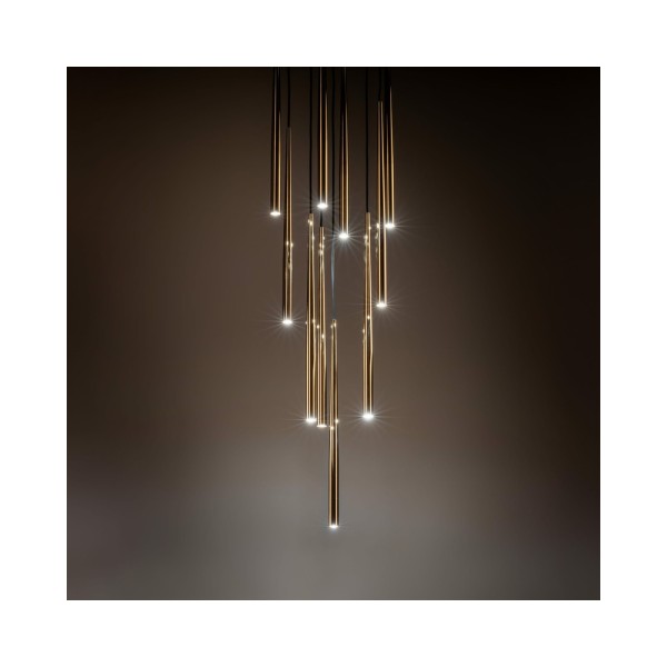 Підвісний світильник, люстра Tk Lighting 10118 Piano G9 1x8W IP20 Золотий - фото №1