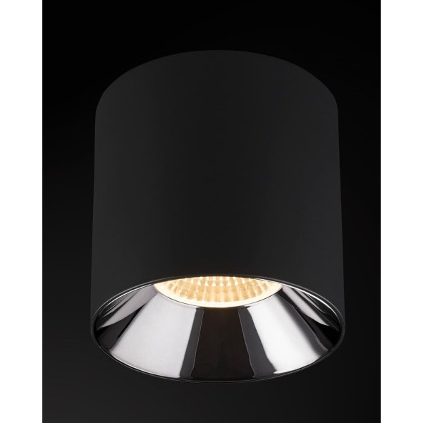 Точечный светильник Nowodvorski 8724 CL IOS LED 1x40W 3000K 3200Lm IP20 черный - фото №1