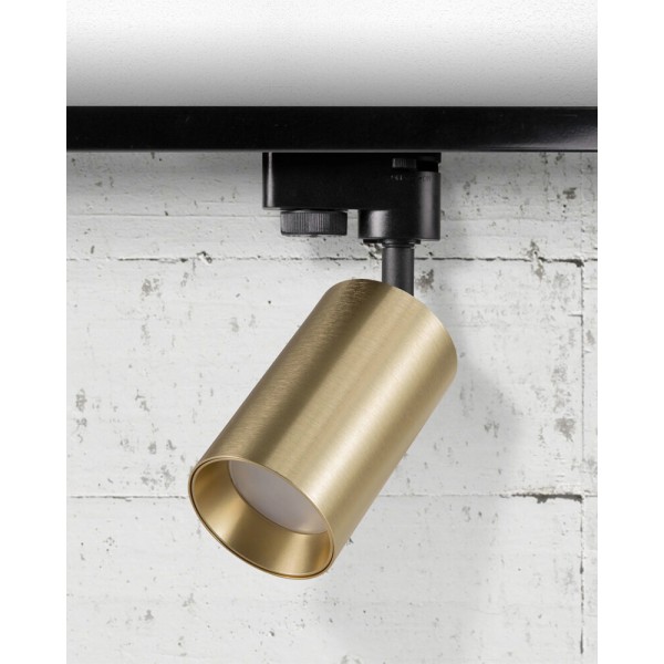 Комплект трековых светильников Goldlux 327611 Maribel 1м GU10 3x10W IP20 1-фазный золотой - фото №2