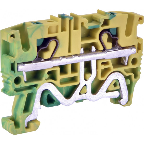 Пружинная клемма ETI ESH-EFCE.4 заземляющая желто-зеленая (3903276)