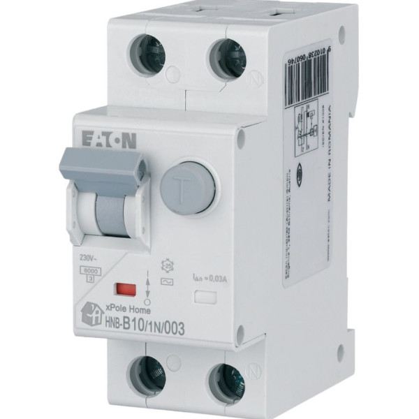 Диф автомат Eaton (Moeller) HNB-B10/1N/003