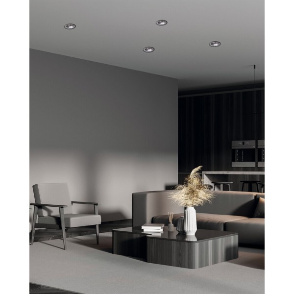 Точечный светильник Kanlux 36225 Glozo DSO SR/B GU10/GU5.3 1x10W IP20 Bl - фото №2