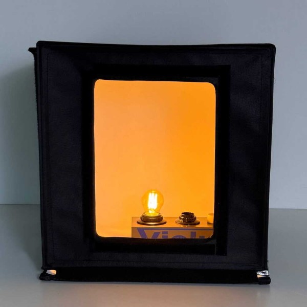 Лампа LED FILAMENT G45 4W E27 2200K VIOLUX ( 832042 ) - фото №3