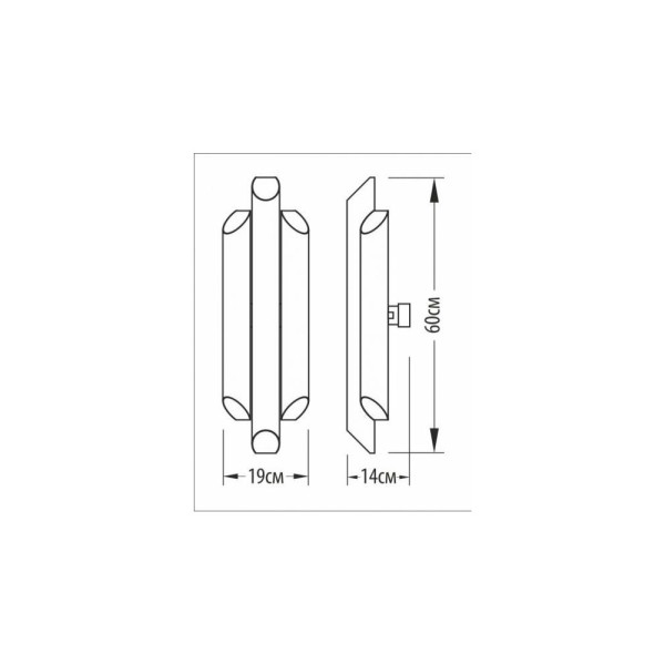 Бра, настінний світильник PikArt 3892 - фото №1