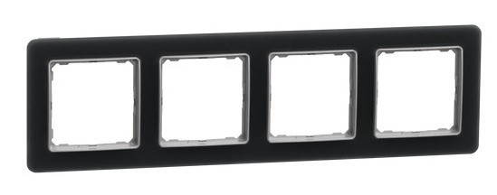 Рамка 4-постовая Schneider Electric Sedna Elements искусственное матовое стекло SDD362804