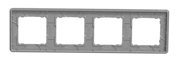 Рамка 4-постовая Schneider Electric Sedna Elements искусственное матовое стекло SDD362804 - фото №3