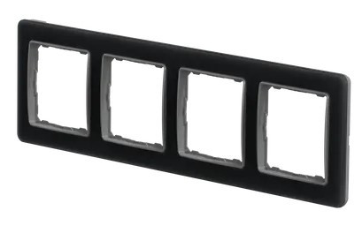 Рамка 4-постовая Schneider Electric Sedna Elements искусственное матовое стекло SDD362804 - фото №4