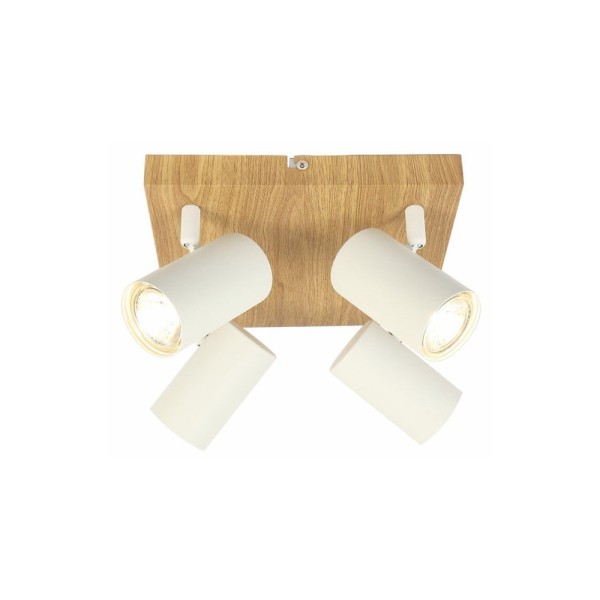 Спот Reality 838504-37 Quentin GU10 4x15W IP20 Wh