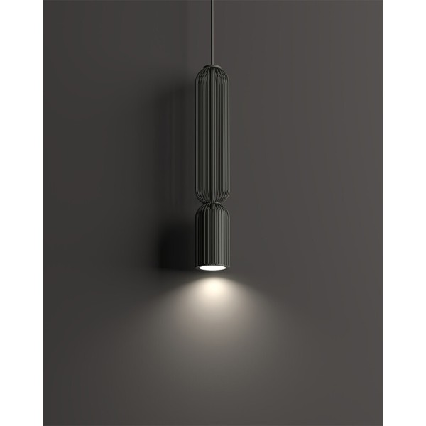 Подвесной светильник, люстра Nowodvorski 12201 Singles B GU10 R50 1x10W IP20 темно-серый - фото №1