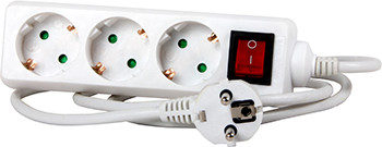 Подовжувач E.Next e.es.3.5.z.s.b 3 гнізда 5м з вимикачем (s042008)