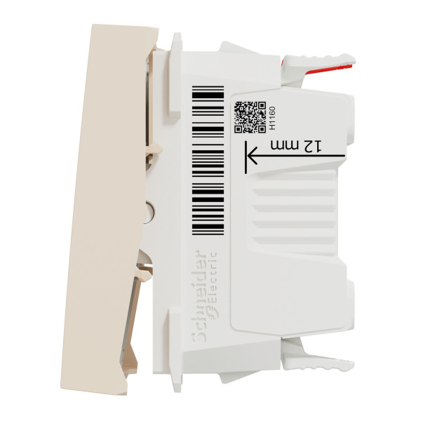Проходной выключатель Schneider Electric Unica New NU320344 10А 2м бежевый - фото №2