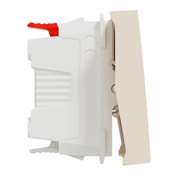 Проходной выключатель Schneider Electric Unica New NU320344 10А 2м бежевый - фото №3