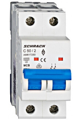 Електро-автомат 50А 2P 6кА, Schrack Technik