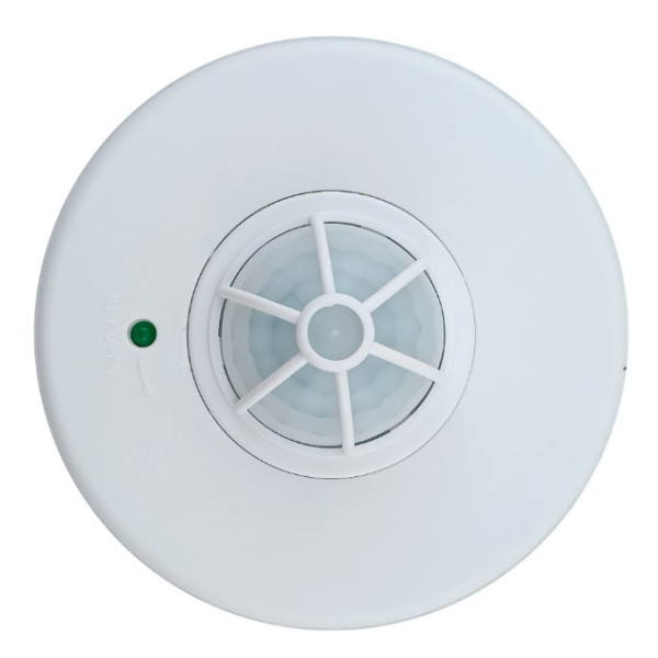 Інфрачервоний датчик руху TNSy ДР 012 1200Вт 120-360° 6м IP20 білий (TNSy5502878) - фото №1