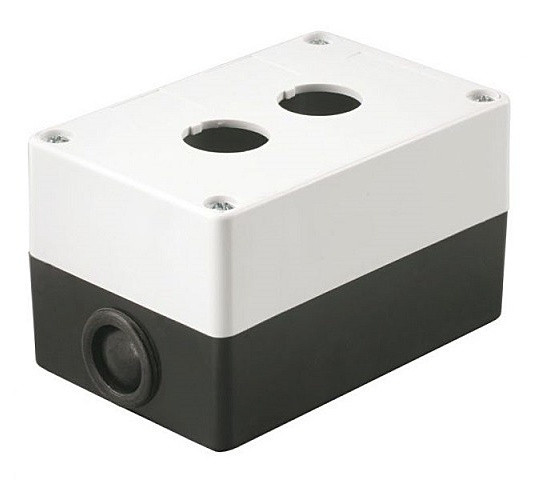 Корпус для кнопок TNSy КП102 2 места белая (TNSy5500298/1)