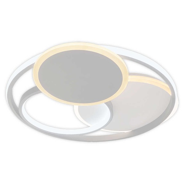 Світильник LED smart SPINER+пульт 100W білий круг Violux ( 220525 ) - фото №1