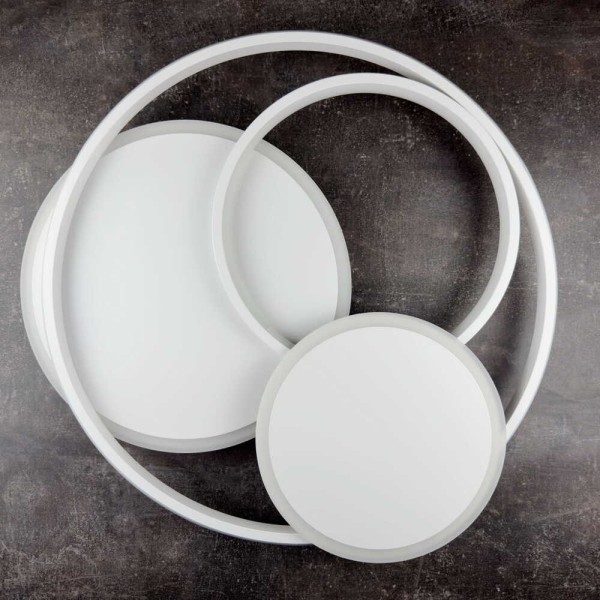 Світильник LED smart SPINER+пульт 100W білий круг Violux ( 220525 ) - фото №2