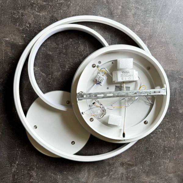 Світильник LED smart SPINER+пульт 100W білий круг Violux ( 220525 ) - фото №3