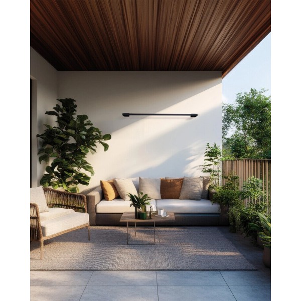 Вуличний світильник Kanlux 38897 Yalte LED 1x11W 3000K 480Lm IP54 чорний - фото №2