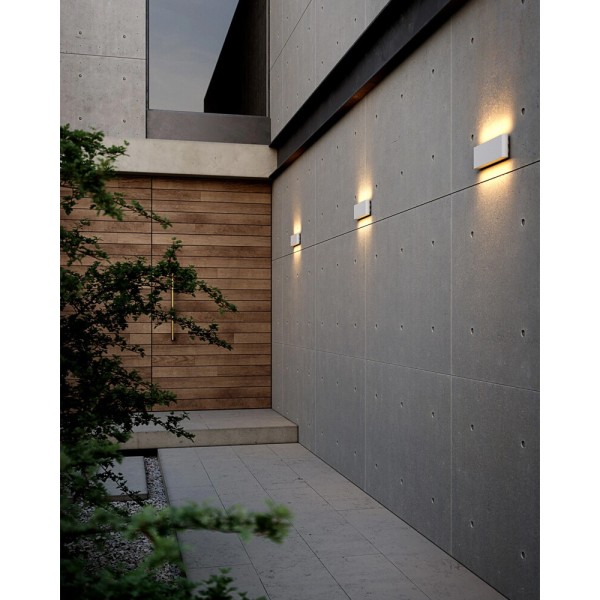 Уличный светильник Nordlux 2118181001 Kinver LED 1x10W 3000K 900Lm IP54 белый - фото №1