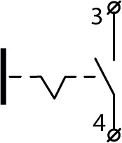 Кнопка «Старт» Аско-Укрем XB2-EH121 NO з фіксацією чорна (A0140010038) - фото №5