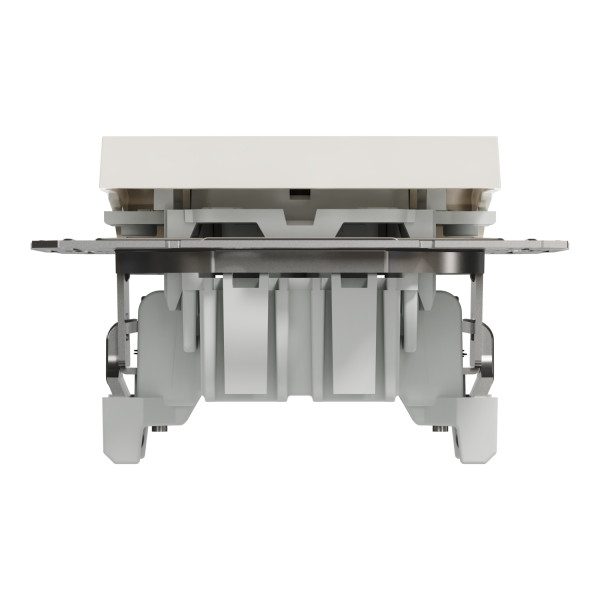 Выключатель одноклавишный Schneider Electric Asfora без рамки кремовый (EPH0170123) - фото №2