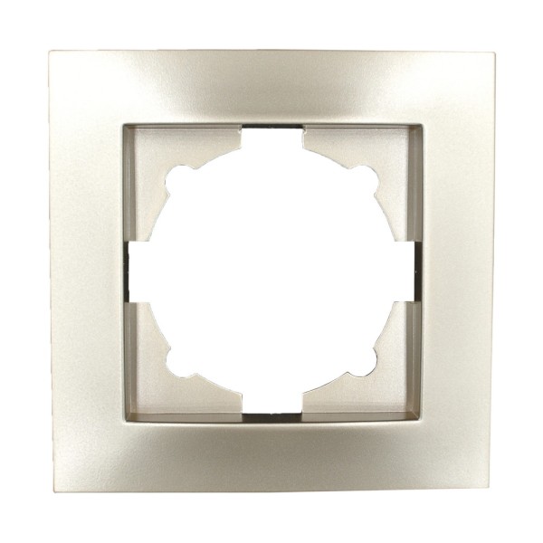 Рамка ELBI VEGA Silverline титан 1-на (510-011400-271)