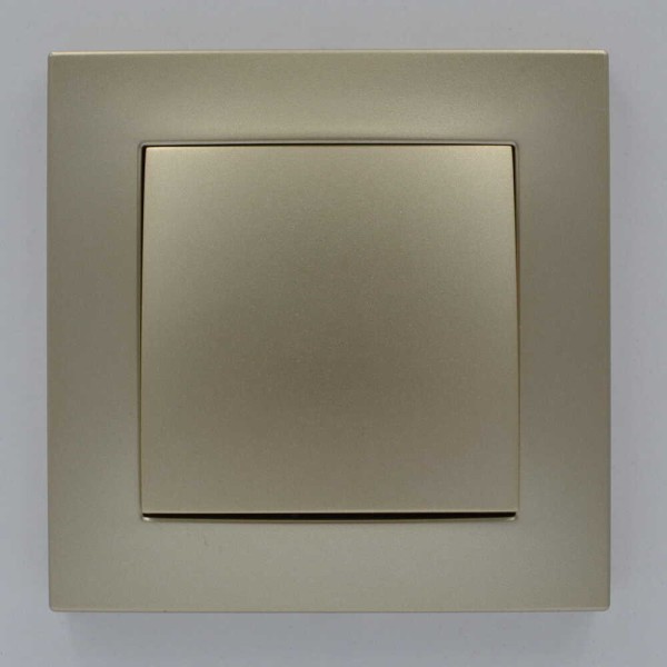 Рамка ELBI VEGA Silverline титан 1-на (510-011400-271) - фото №1