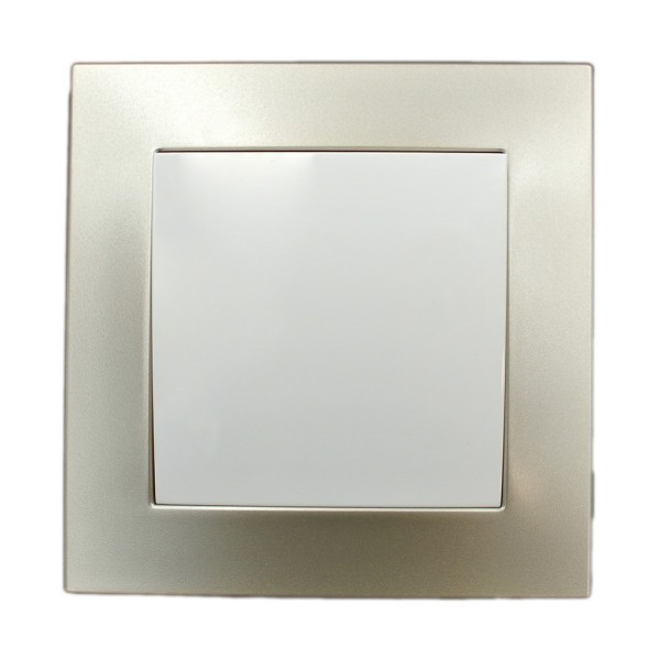 Рамка ELBI VEGA Silverline титан 1-на (510-011400-271) - фото №3