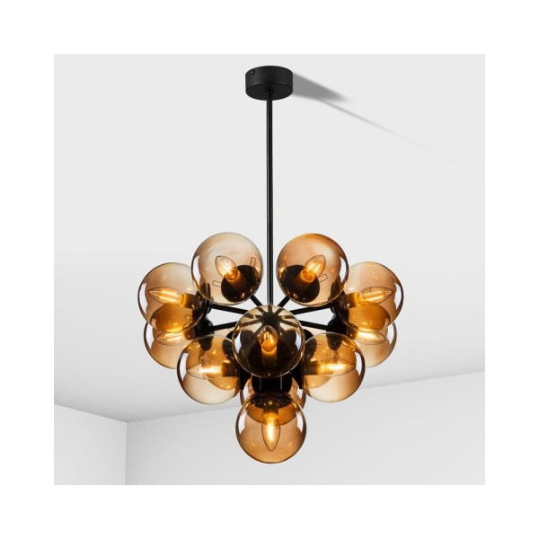 Люстра подвесная Imperium Light 7521380.05.23 Raceme E14 13x60W IP20 Черная