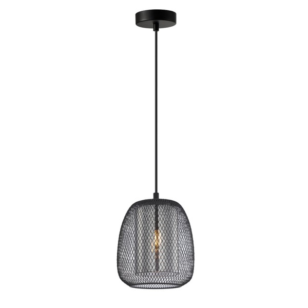 Подвесной светильник, люстра Italux PND-28612-BK-SG Amiria E27 1x40W IP20 дымчатый