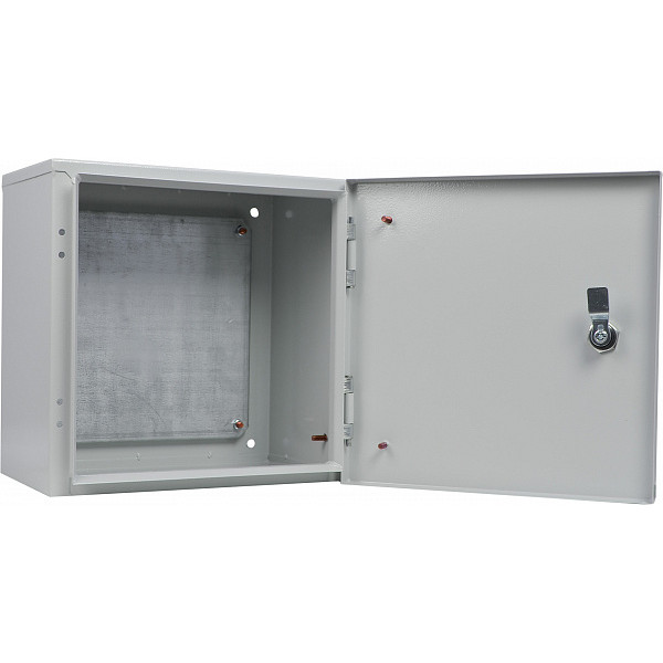 Металевий корпус Аско-Укрем Ubox з монтажною панеллю 300х300х200мм IP31