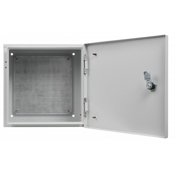Металевий корпус Аско-Укрем Ubox з монтажною панеллю 300х300х200мм IP31 - фото №2