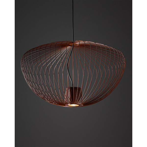 Подвесной светильник, люстра Nowodvorski 11495 Pumpkin M GU10 1x10W IP20 терракотовый - фото №2