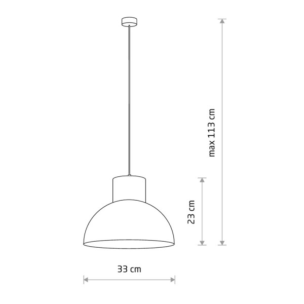 Подвесной светильник, люстра Nowodvorski 6510 Works E27 1x25W IP20 серый - фото №2