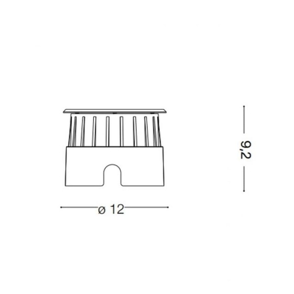 Вуличний світильник Ideal Lux 255668 Floor - фото №2