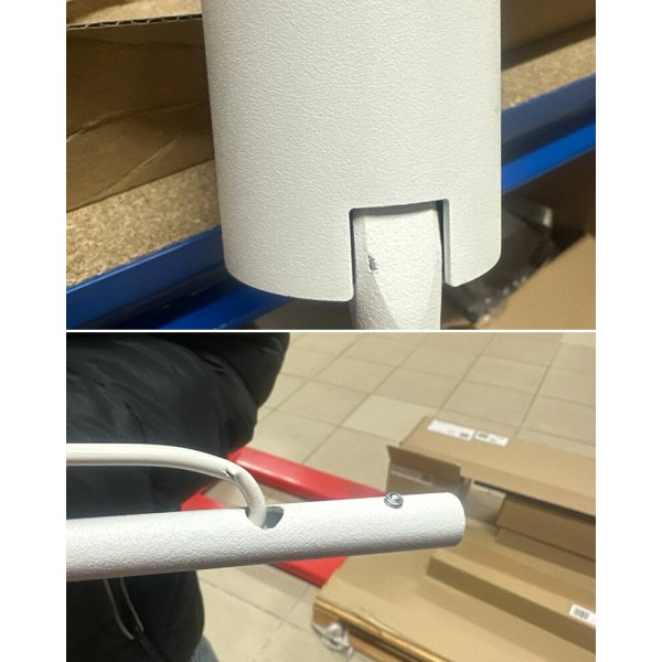 Торшер Nowodvorski 37704 Mono GU10 1x10W IP20 белый - фото №2