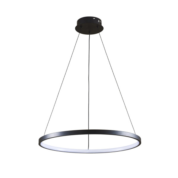 Подвесной светильник, люстра Goldlux 329158 Lea 1 Led 1x20W 4000K 2600Lm IP20 Черный