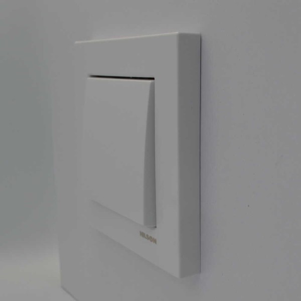 Вимикач Nilson Moda білий 1кл ( 21112001 ) - фото №2