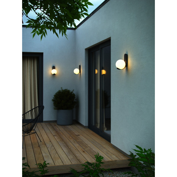 Вуличний світильник Nordlux 2418271003 Dalius E27 1x10W IP44 Bk - фото №1