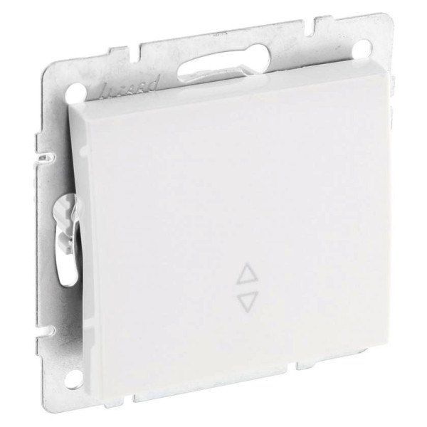 Прохідний Вимикач Lezard Rain (703-0288-105) (білий) - фото №1