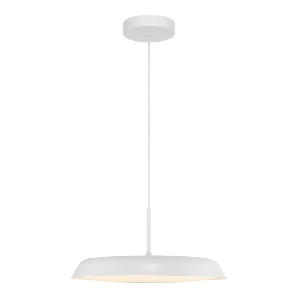 Подвесной светильник, люстра Nordlux 2010763001 Piso LED 1x22W 2000K-2700K 1600Lm IP20 белый
