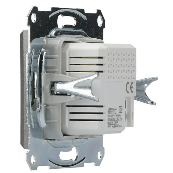 USB розетка Schneider Electric Asfora EPH2700271 (антрацит) - фото №2