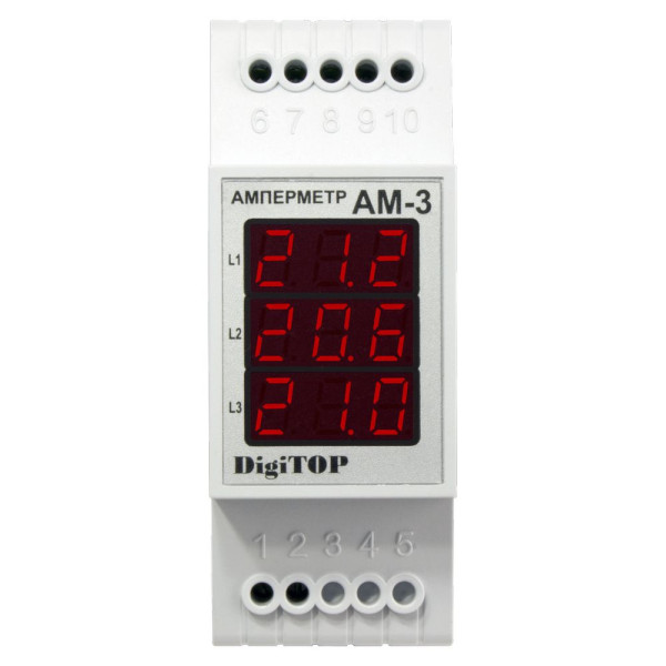 Амперметр DigiTOP АМ-3 - фото №2