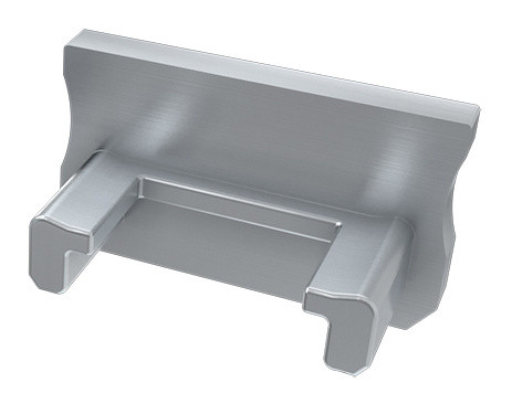 Заглушка Lumines для типа A без отверстия серебро - фото №1