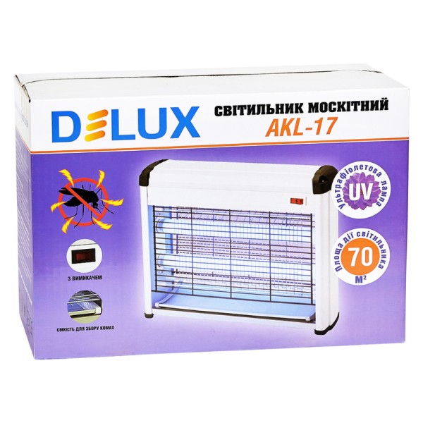 Пастка для комах Delux AKL-17 2*8Вт - фото №1