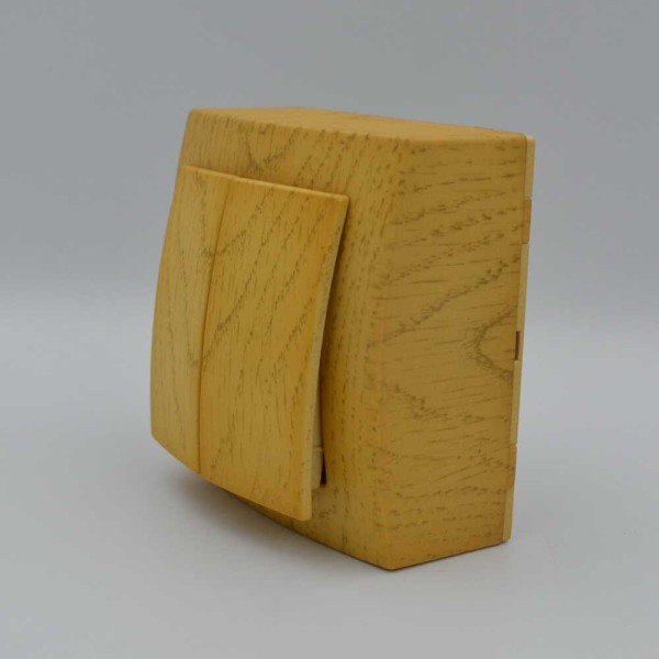 Вимикач Nilson Themis клен 2кл ( 26281003 ) - фото №2