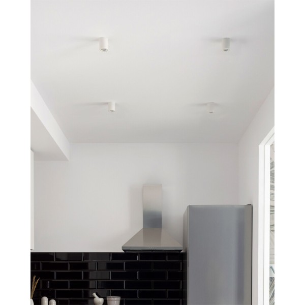 Точковий світильник TK Lighting 10932 Ligno GU10 1x10W IP44 білий - фото №2