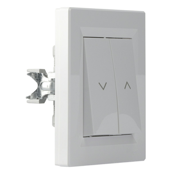 Выключатель для жалюзи белый Asfora, EPH1300121 - фото №1